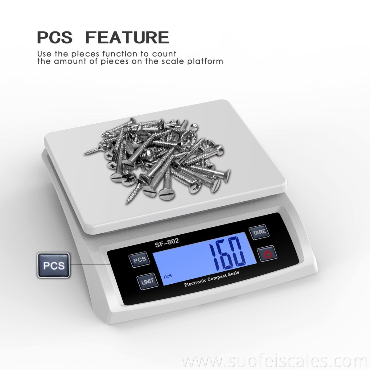 SF-802 postal 66lbs digital scale